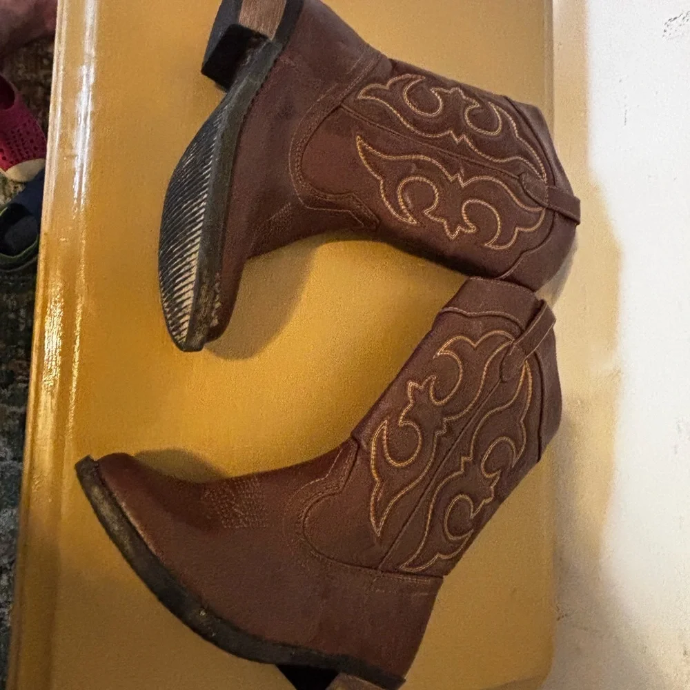 Cat & Jack Brown Kids Boots